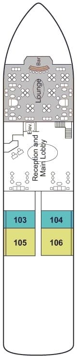Main Deck deck plan