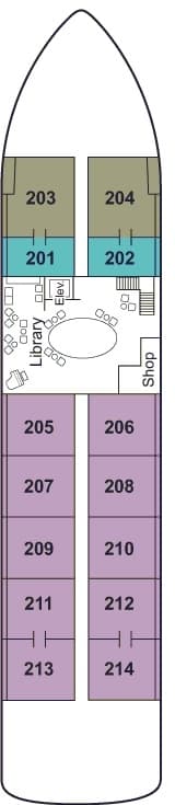 Middle Deck deck plan