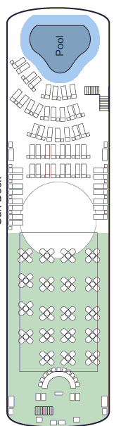 Sun Deck  deck plan