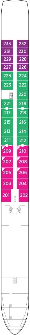 Cello Deck deck plan