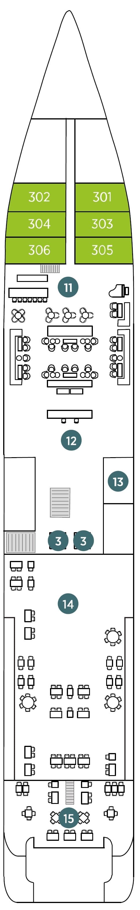Deck 3 deck plan