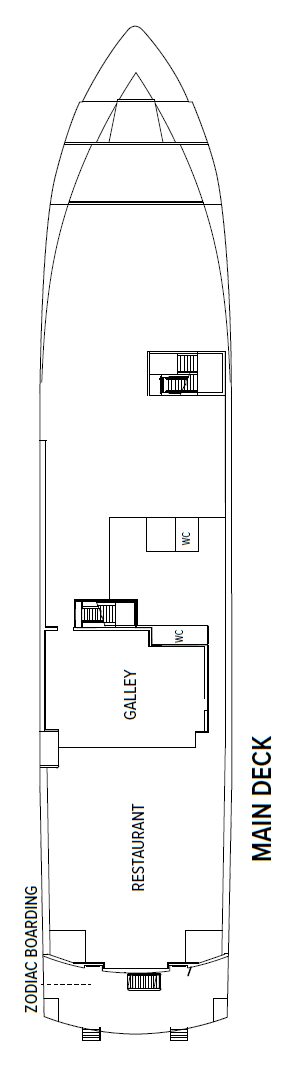 Main Deck deck plan