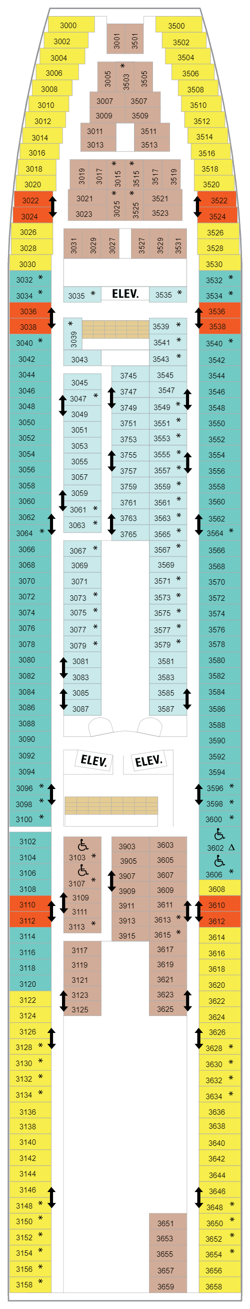 Deck 03 deck plan