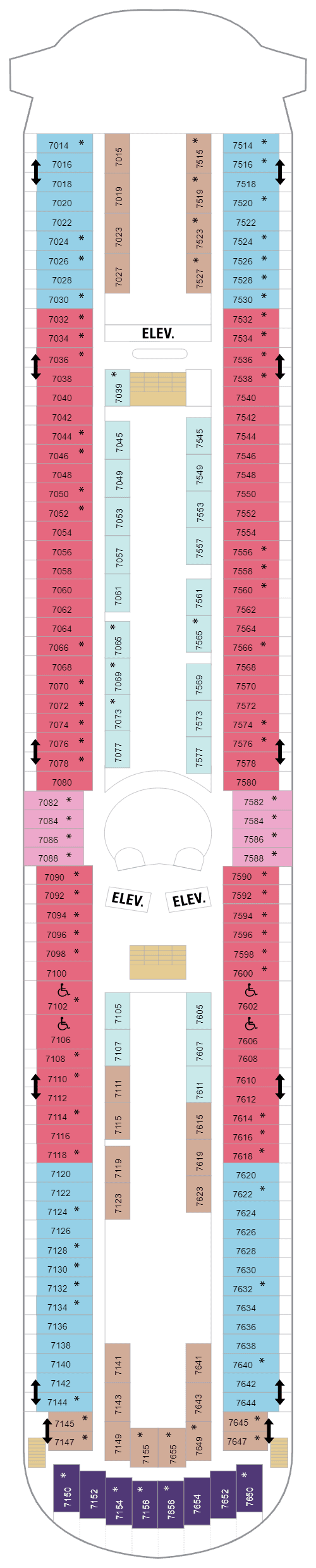 Deck 07 deck plan