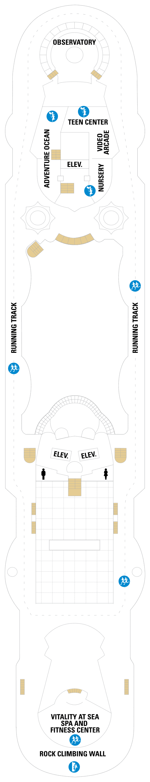 Deck 10 deck plan