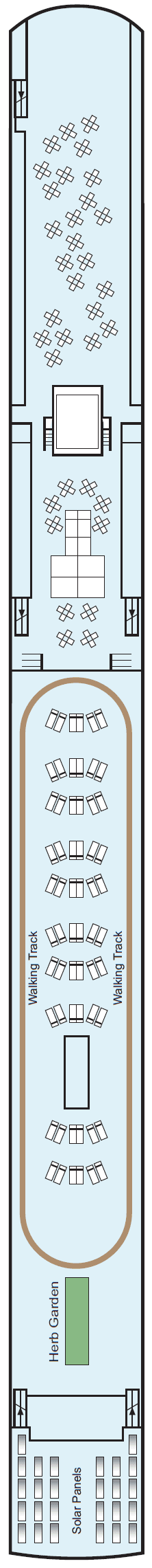 Sun Deck deck plan