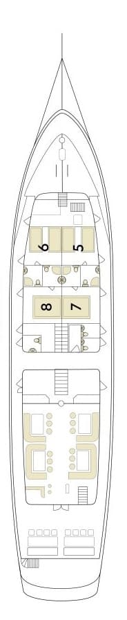 Main  Deck deck plan