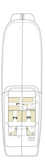 Upper Deck deck plan
