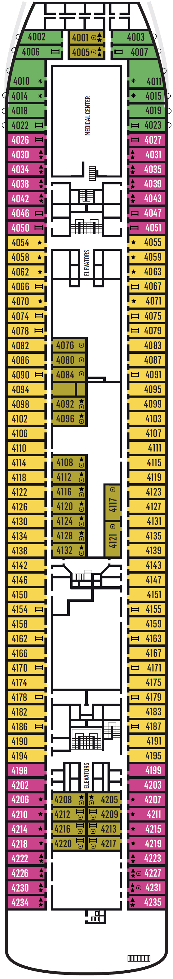 Deck 4 deck plan
