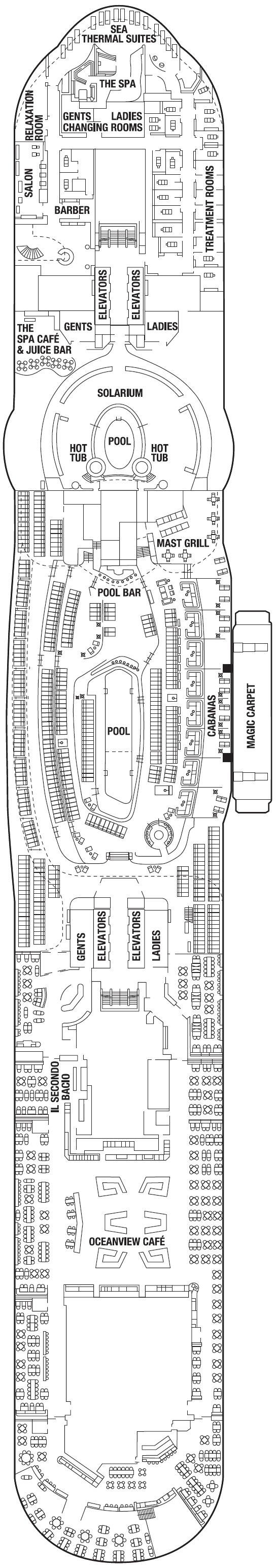 Deck 14 deck plan