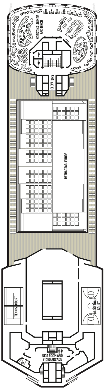 Deck 12 deck plan