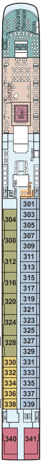 Upper Deck deck plan