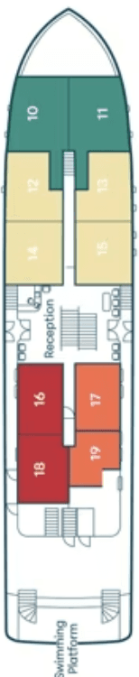 Main Deck deck plan