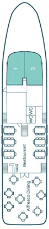 Upper Deck deck plan