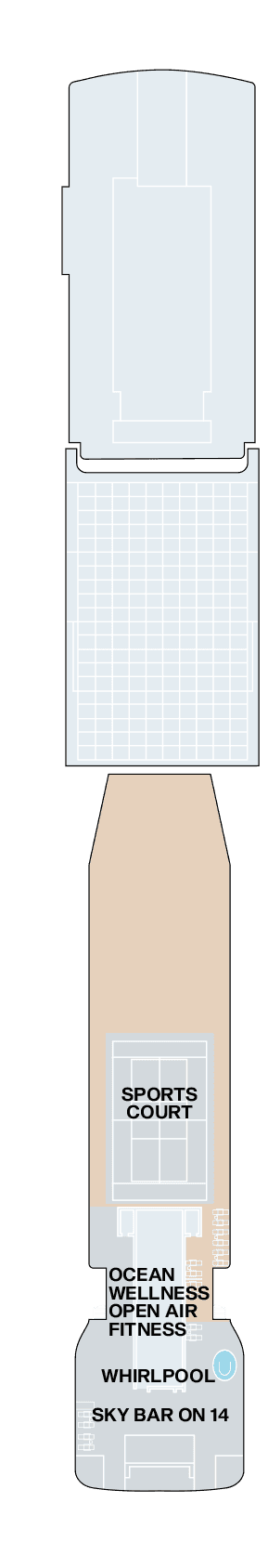 Deck 14 deck plan