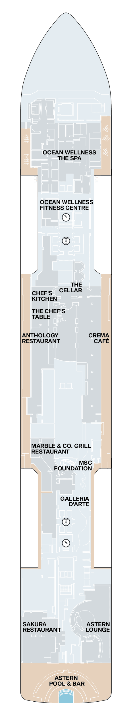 Deck 5 deck plan