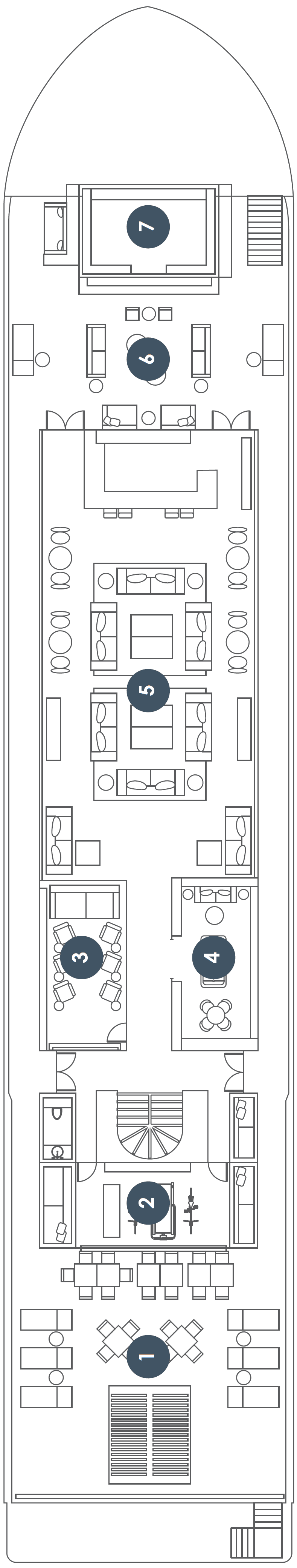 Top Deck deck plan