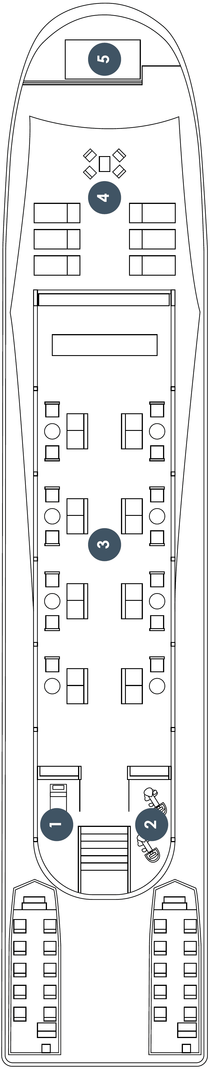Top Deck deck plan
