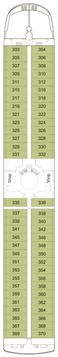 Promenade Deck deck plan