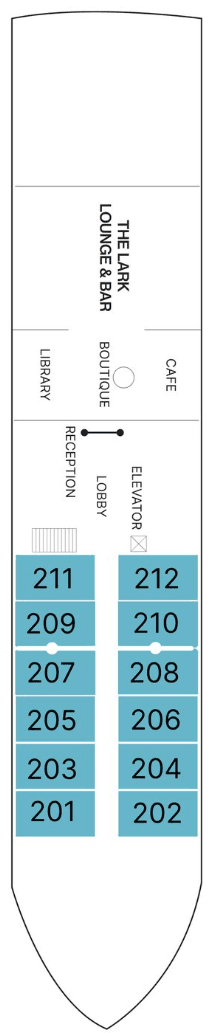 Lotus Deck deck plan