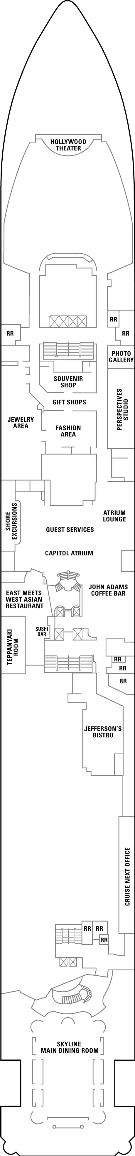 Deck 05 deck plan