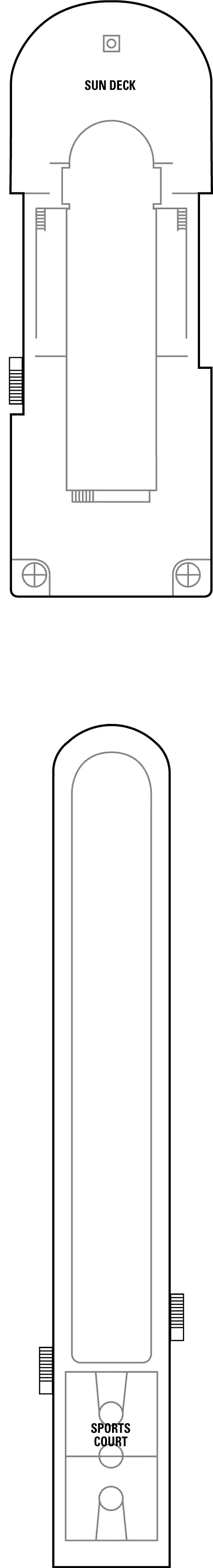 Deck 14 deck plan