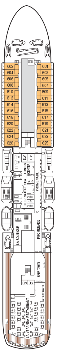 Deck 6 deck plan