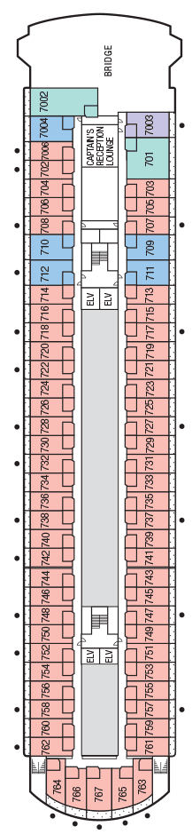 Deck 7 deck plan