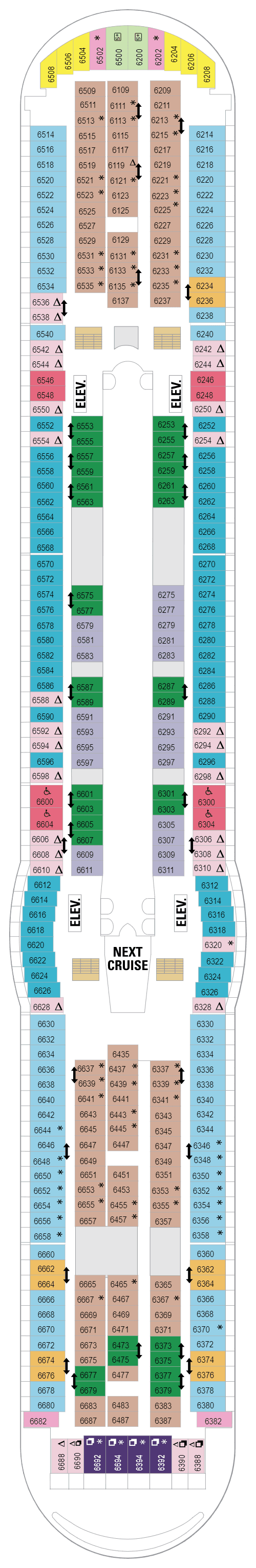 Deck 06 deck plan