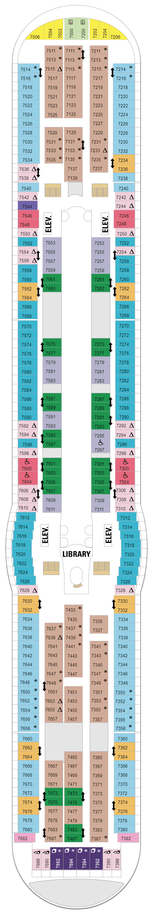 Deck 07 deck plan