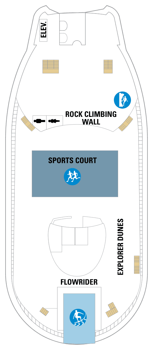 Deck 13 deck plan