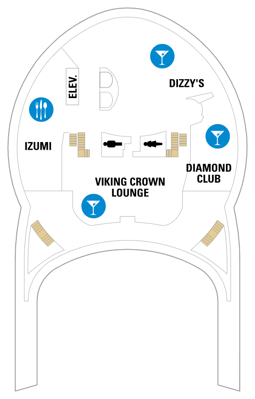 Deck 14 deck plan