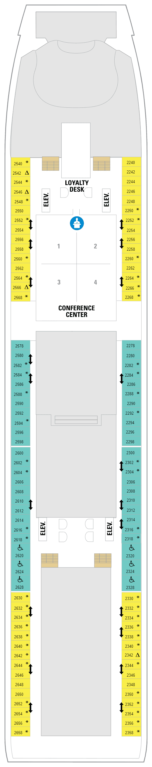 Deck 02 deck plan