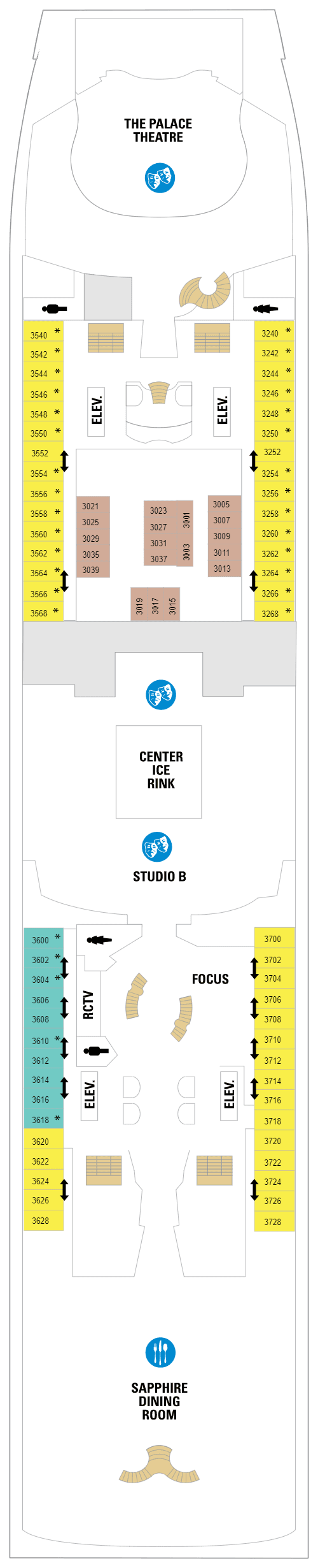 Deck 03 deck plan