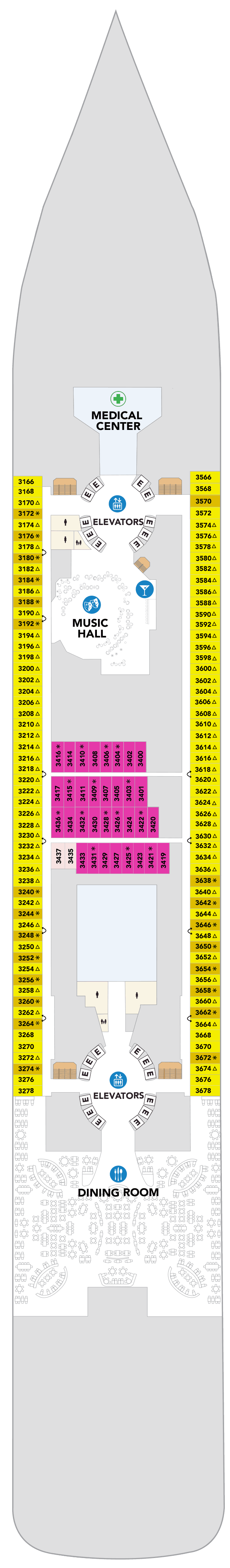Deck 03 deck plan