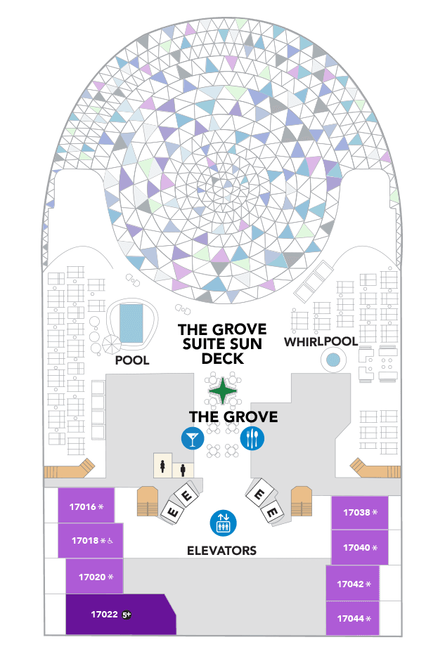 Deck 18 deck plan